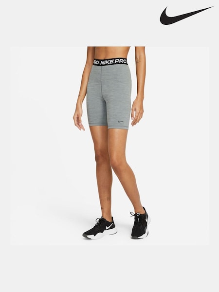 Серый - Nike Pro 365 High Waisted 7 Inch Shorts (361422) | €22