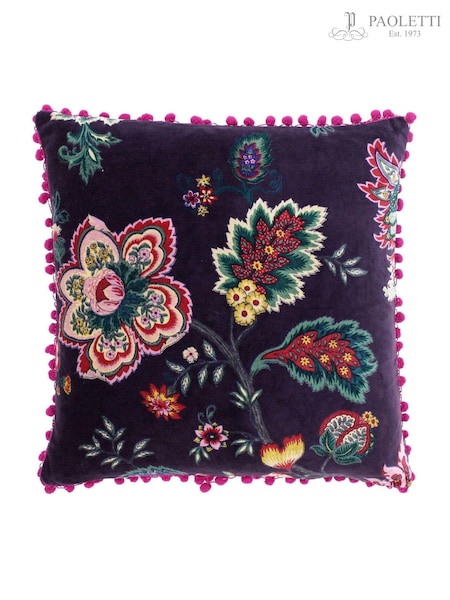 Riva Paoletti Palampur Floral Polyester Filled Cushion (361625) | ‏140 د.إ.‏