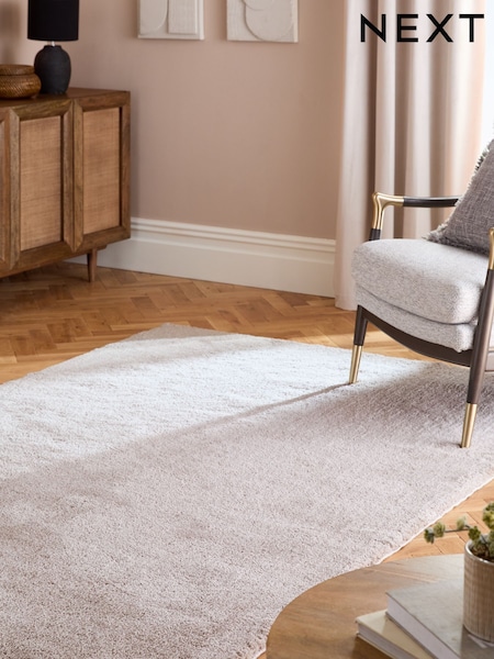 Light Grey Cosy Washable Shaggy Rug (362241) | €33 - €198