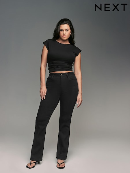 Black Supersoft Hourglass Bootcut Jeans (362271) | €30