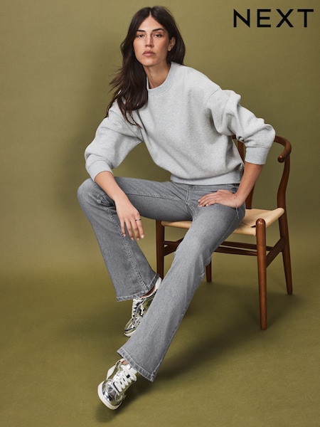 رمادي - Supersoft Bootcut Jeans (362275) | ‏76 د.إ.‏