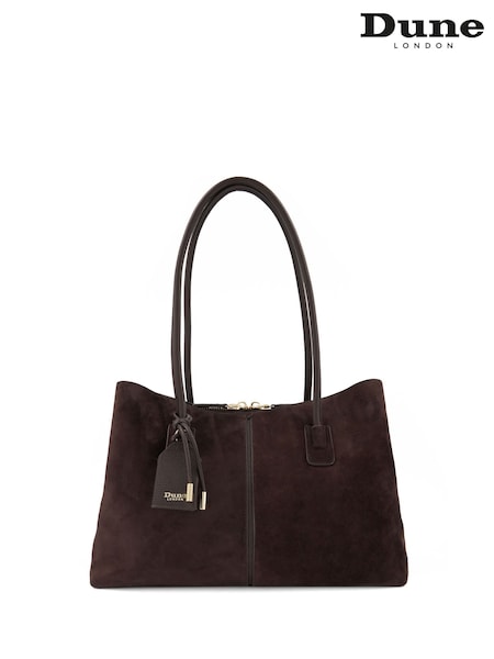 Brown - Dune London Deserving L Shoulder Bag