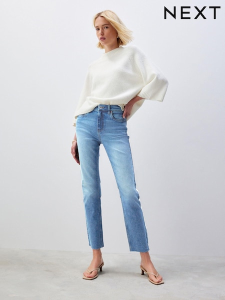 Green Tinted Slim Straight Jeans (362587) | €7