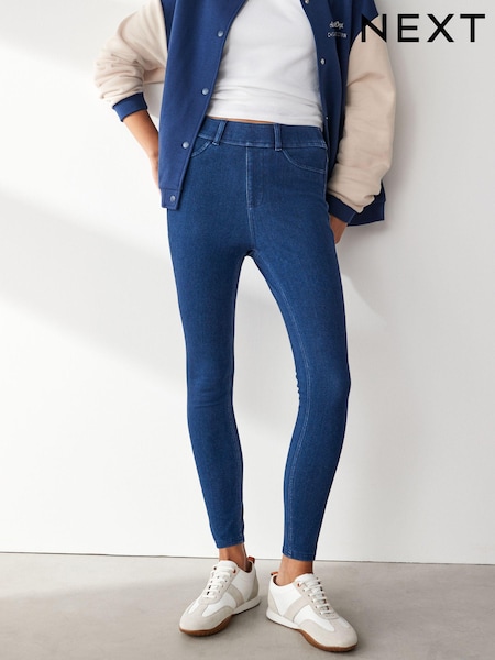 أزرق داكن - Jersey Denim Leggings (362646) | ‏119 ر.س.‏