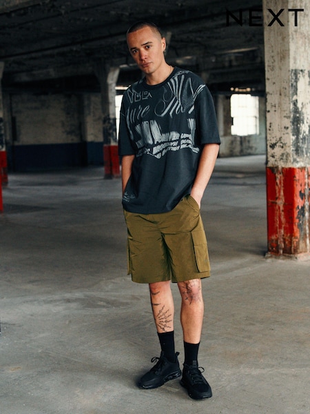 Fashion Cargo Khaki Green Utility Swim Shorts (362822) | €9