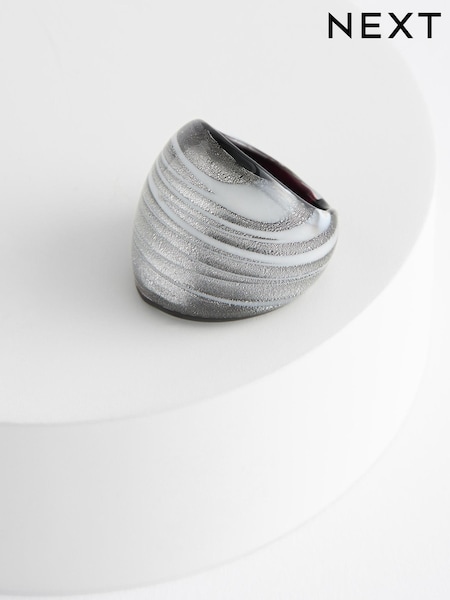 Grey Glass Ring (363160) | €3