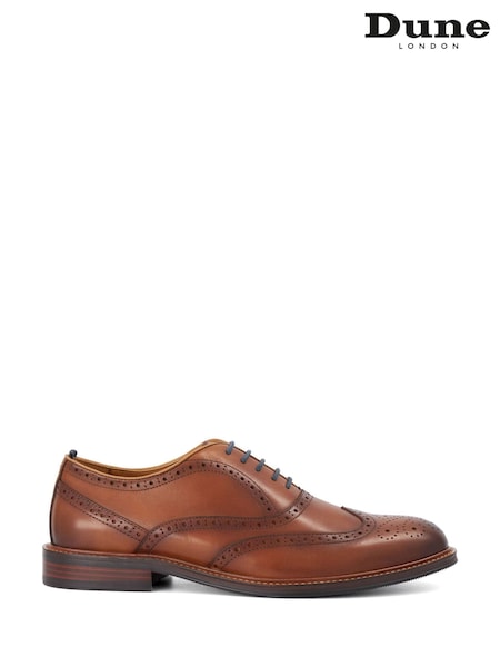 Brown - Regular Dune London Senser Derby Shoes