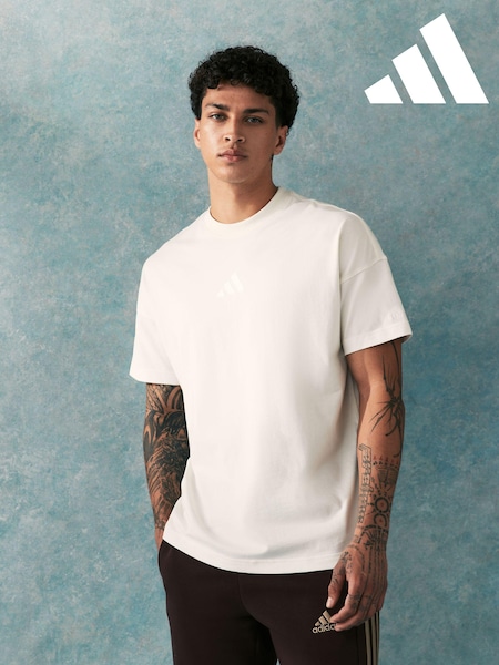 Білий - adidas All SZN 100% Cotton футболки (363508) | 1 382 грн