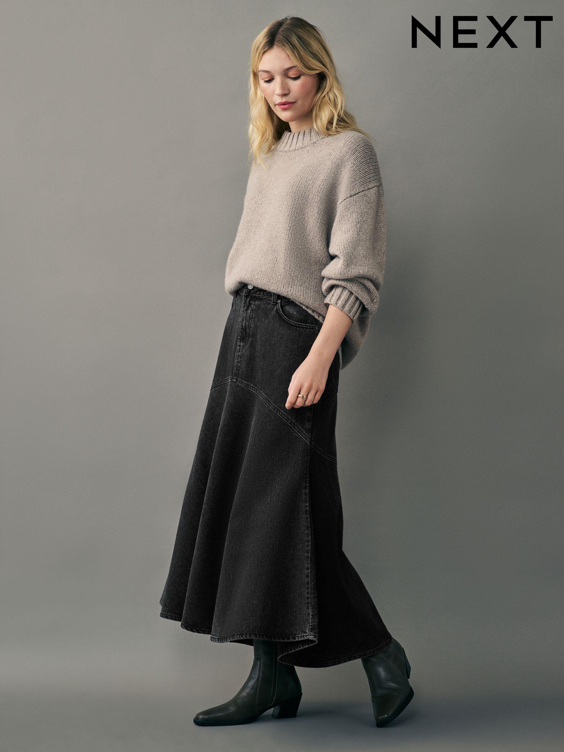 Women s Petite Skirts Denim Casual Next Luxembourg