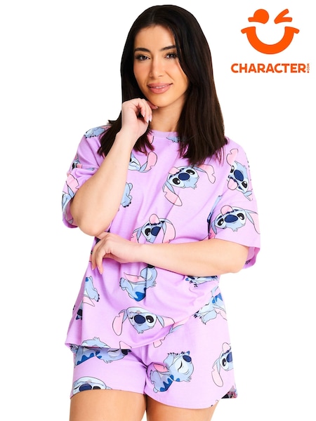 Character Purple Lilo And Stitch Short Pyjamas (364496) | AZN 61
