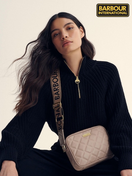Barbour® International Sloane Quilted Logo Crossbody Bag (366001) | €122