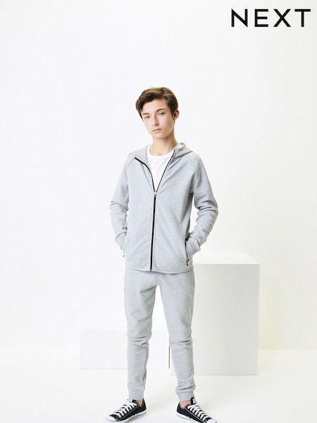 Grey Tech Sportswear Hoodie & Joggers Set (3-16yrs) (366098) | €41 - €55