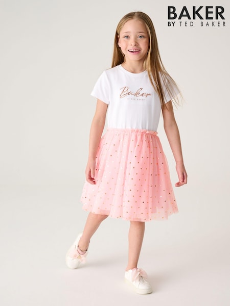 Baker by Ted Baker Glitter Mesh Mockable Dress (366370) | €21.50 - €26