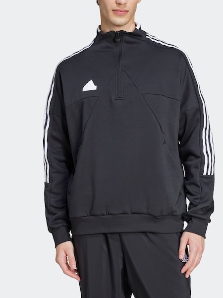 adidas Black Tiro Sweat Top (366715) | OMR15