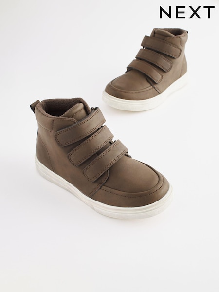 Schokoladenbraun - Touch Fastening WARM LINED Boots (367070) | 7 € - 9 €