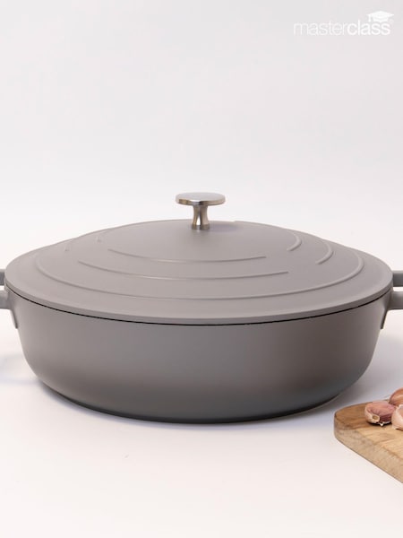 Masterclass Grey 4L Shallow Casserole Dish (367415) | AED338