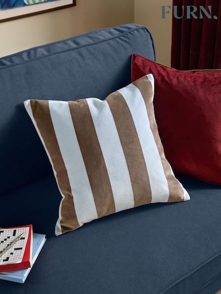 غطاء وسادة كرسي مخطط Ultimate مقاس 45x45سم من Furn