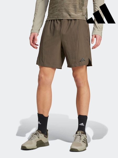 adidas Green Designed for Training Workout Shorts (367988) | R$ 345