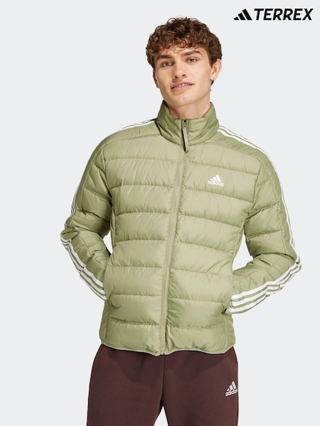 adidas Terrex Green Essentials 3-Stripes Light Down Jacket (368293) | €59