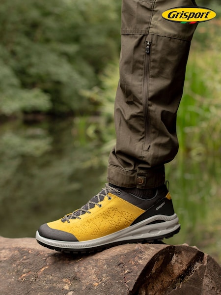 Yellow - Regular Grisport Grisport Phoenix Yellow Walking Shoes