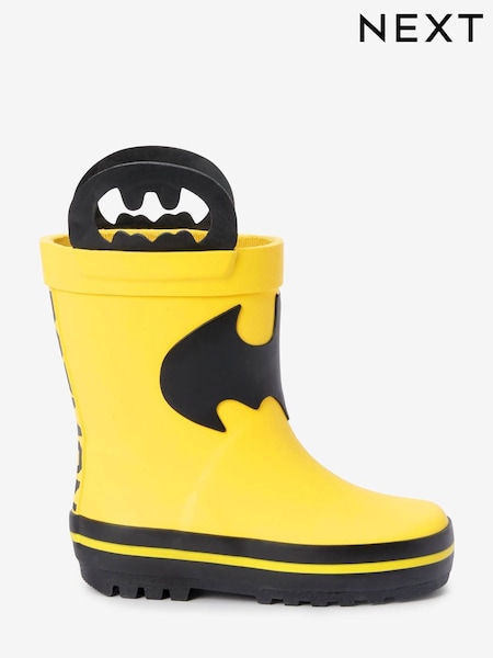 Batman® galben - Cizme de cauciuc cu mânere (368627) | 94 LEI - 109 LEI