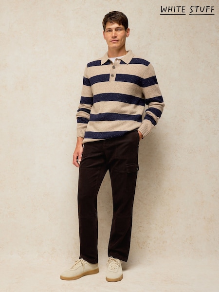 Коричневий - Regular White Stuff Kemble Cord Cargo Trousers