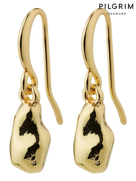 PILGRIM Gold Chantal Drop Dangle Earrings (369191) | €20