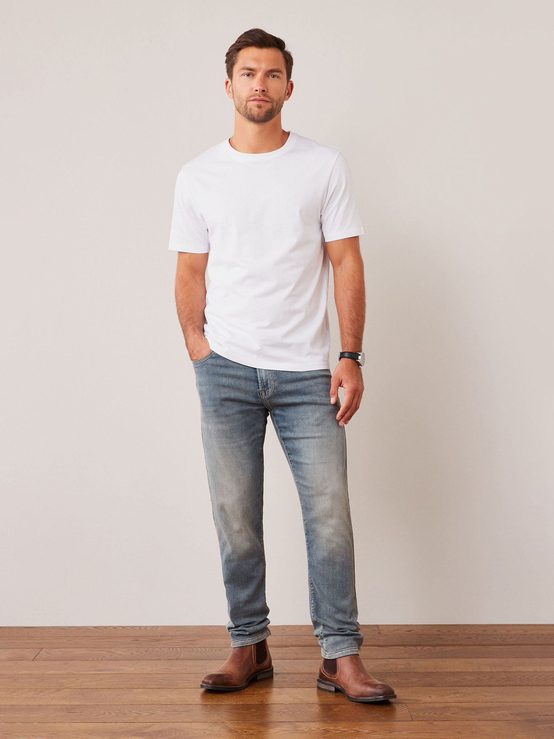 Regular crew neck t shirt clearance