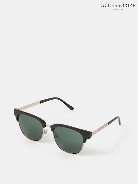 Black - Accessorize Browline Sunglasses
