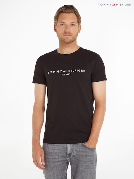 Tommy Hilfiger Black Logo T-Shirt (370217) | €60