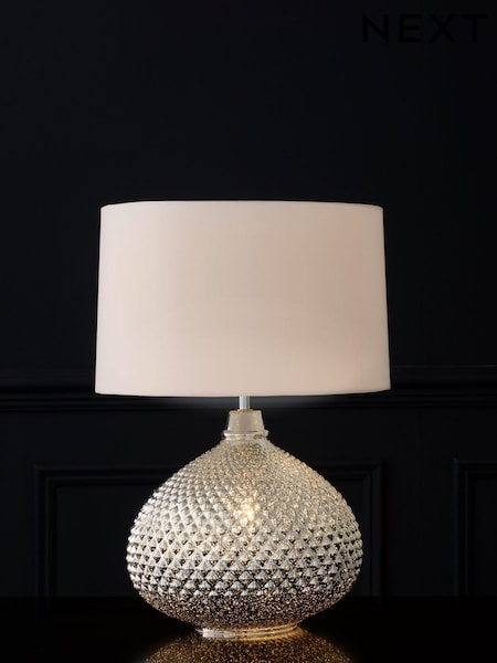 Chrome Glamour Dual Light Large Table Lamp (370731) | €112
