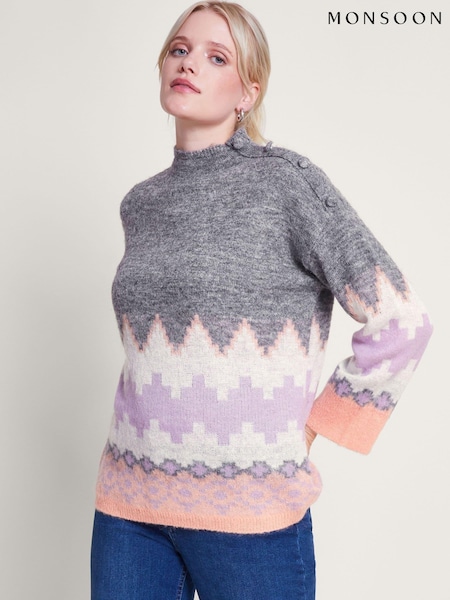 Monsoon Ami Aztec Inspired Jumper (371011) | 232 LEI