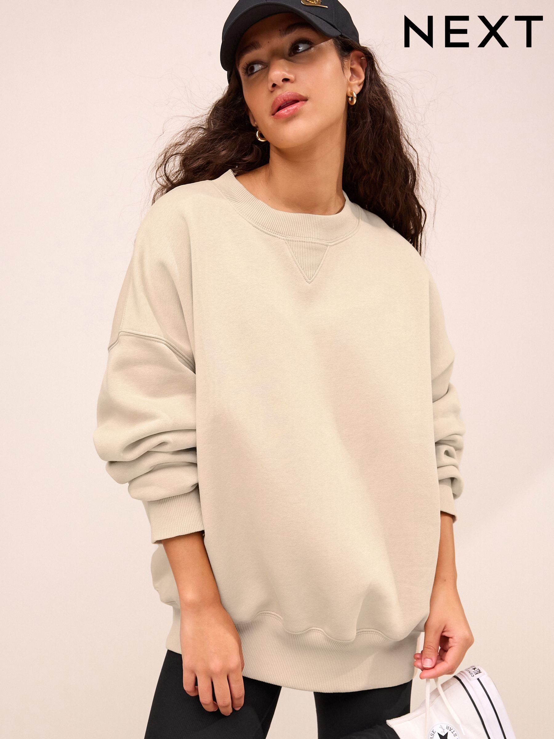 Longline sweatshirt shop
