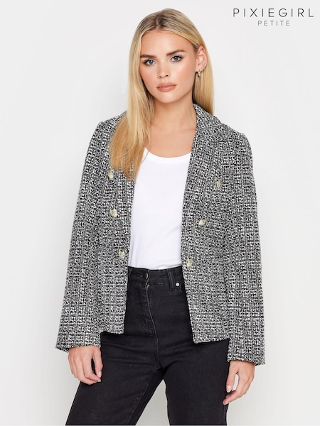 PixieGirl Petite Black Boucle Blazer (371411) | €73