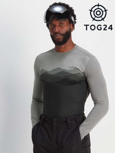 Tog 24 Charcoal Grey Snowdon Thermal Saga T-Shirt (371686) | 79 QAR