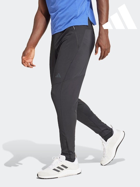 adidas Black Designed for Training Hybrid Joggers (371985) | R$ 495