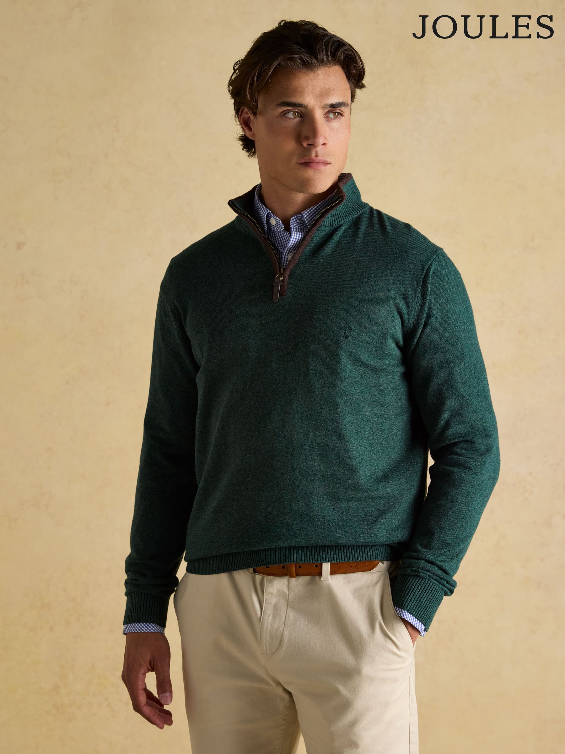 Joules Jumpers Mens Crew V Zip Neck Jumpers Next Luxembourg