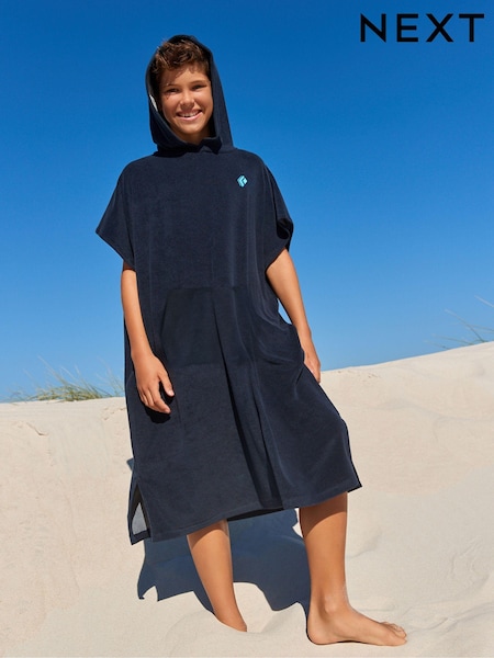 Navy Blue Towelling Cover-Up (3-16yrs) (372845) | €21 - €27