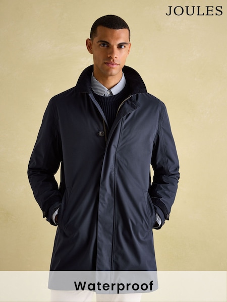 כחול כהה - Joules Sandford Waterproof Raincoat (373047) | ‏598‏₪
