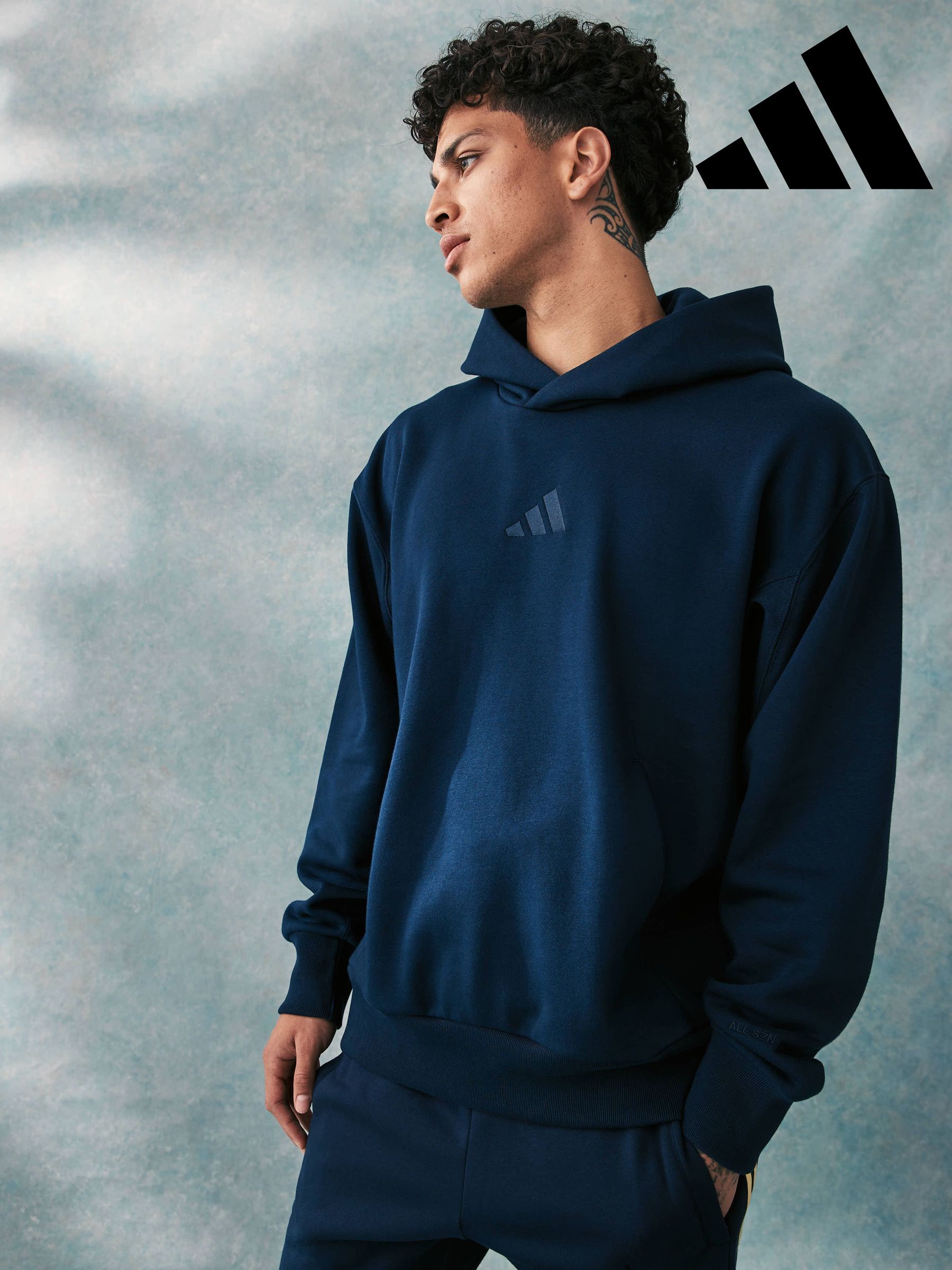 Hoodies Adidas Blue Sportswear Sportswear Next Luxembourg
