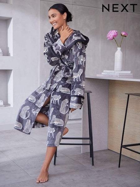 Charcoal Grey Lionel Scion at Next Dressing Gown (373515) | AED105