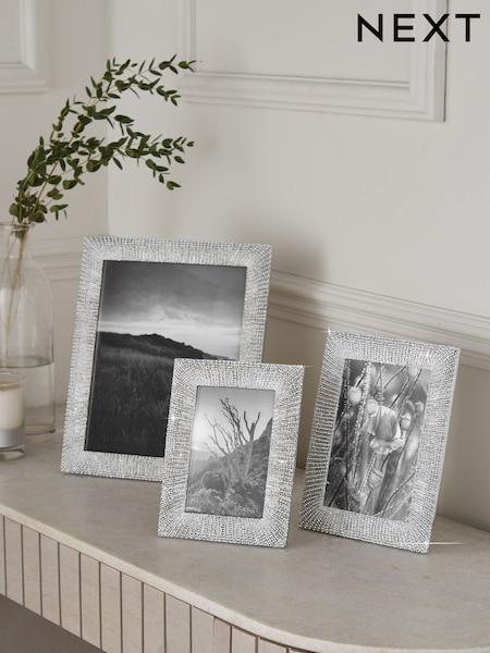 Silver Diamanté Picture Frame (373540) | €19 - €27