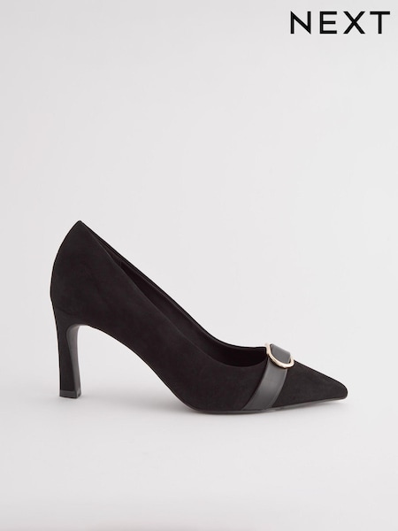 Black Forever Comfort With Motionflex Hardware Trim Court Shoes (373814) | €33.50