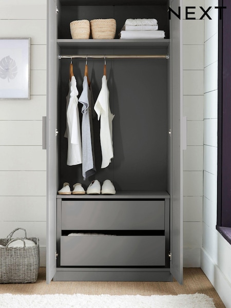 Grey Flynn Wardrobe Internal Chest of Drawers (374404) | €155