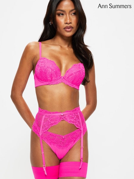 Jasně růžová - Ann Summers Sexy Lace Bra