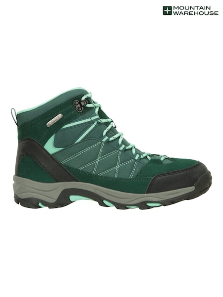 Mountain Warehouse Green Rapid Womens Waterproof Walking Boots (375675) | 277 QAR