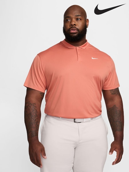 Nike Orange Dri-FIT Victory Golf Polo Shirt (375698) | €26