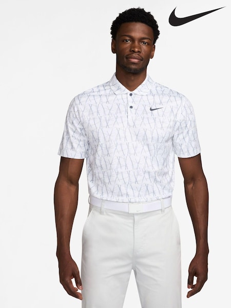 Nike White Victory+ Golf Polo Shirt (375999) | €33