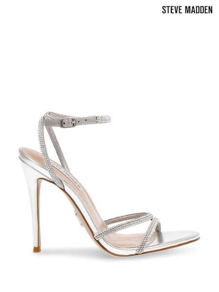 Silber - Steve Madden Bryanna Sandal (376313) | 93 €