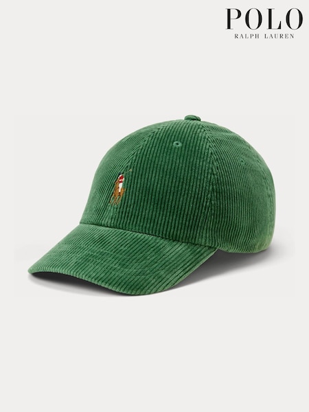 Green - Regular Polo Ralph Lauren Corduroy Classic Cap